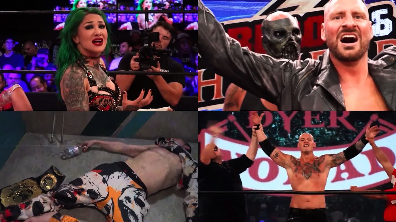 MLW Blood & Thunder 08/09/2025 Results- Shotzi Wins, Matt Riddle Got Attacked, Dijak- Krügger Brawl background