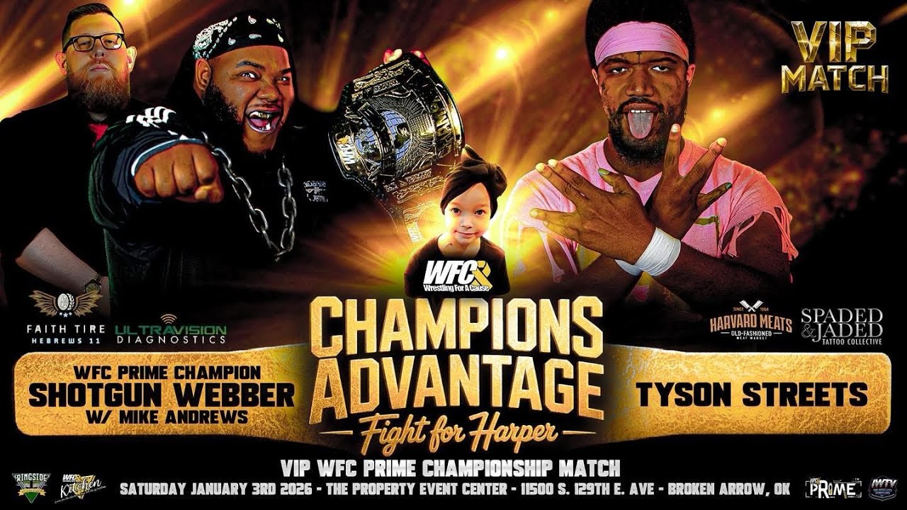 Shotgun Webber vs Tyson Streets WFC (01/03/2026)