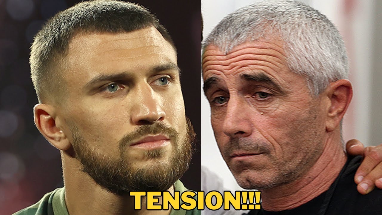 Lomachenko gets ANNOYED with Papachenko in training!!! background