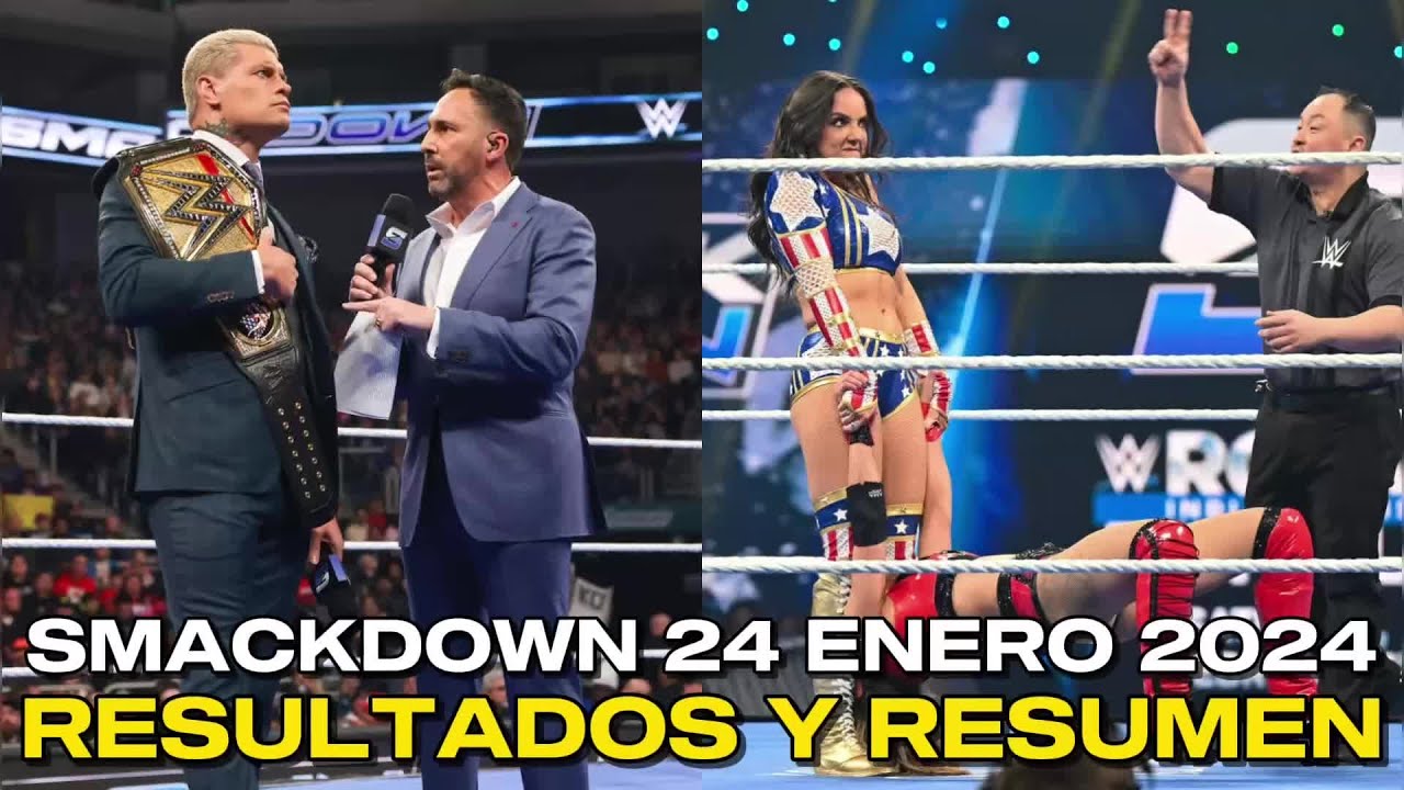 WWE Smackdown 24 Enero 2025 | RESULTADOS