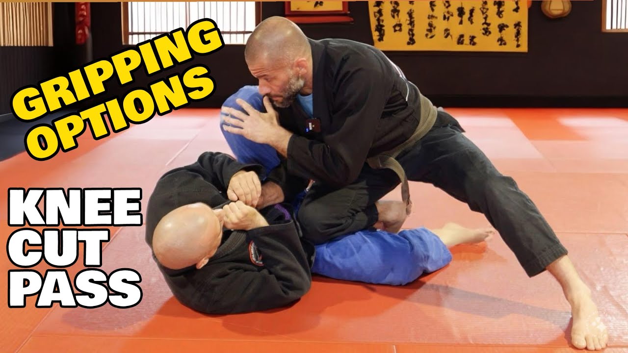 Top 6 Knee Cut Pass Variations - BJJ Fundamentals backdrop