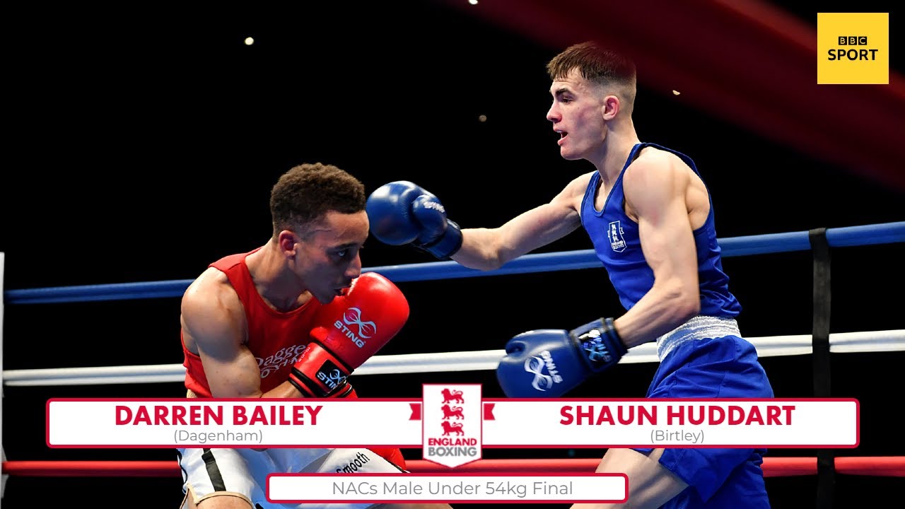 NACs Male 2022 Under 54kg Final: Darren Bailey vs Shaun Huddart background