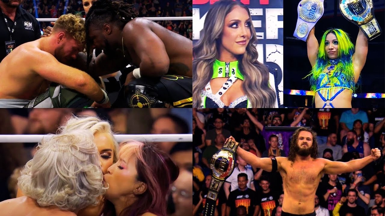 AEW Forbidden Door 2024 Results- Ospreay's Streak Over, Britt Baker Returns, Triple Kiss ❤️ & More 🔥 backdrop
