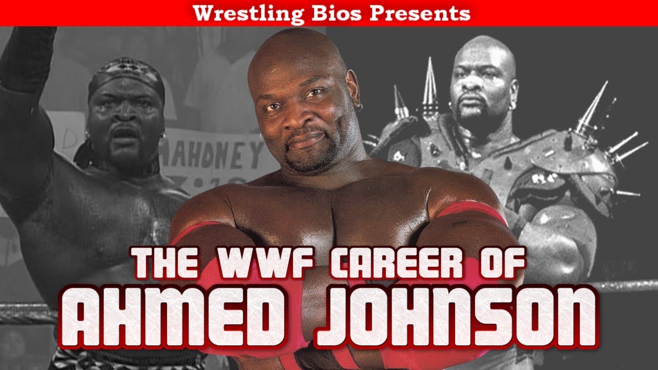 The WWF Career of Ahmed Johnson background