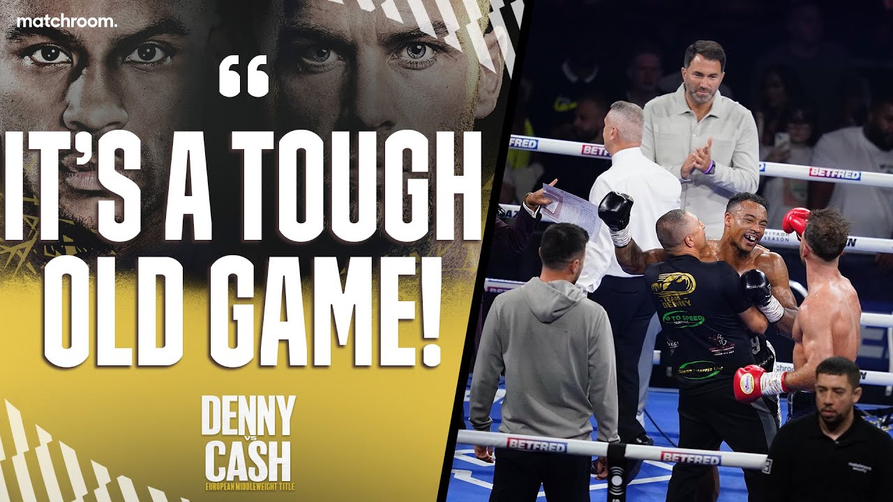 Eddie Hearn On Denny Vs Cash, Crocker Vs Walker & Fiaz Vs Baker 2 Cancellation background