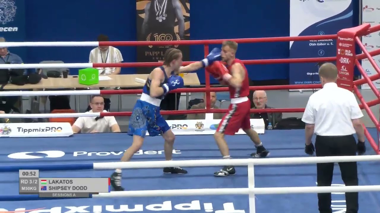 Lachlan Dodd-Shipsey (AUS) vs. Péter Lakatos (HUN) Bocskai István Memorial 2026 SF's (50kg)