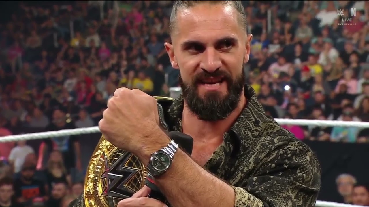 Seth Rollins confronts Cody Rhodes (Last Part) - WWE RAW 09/22/2025 background