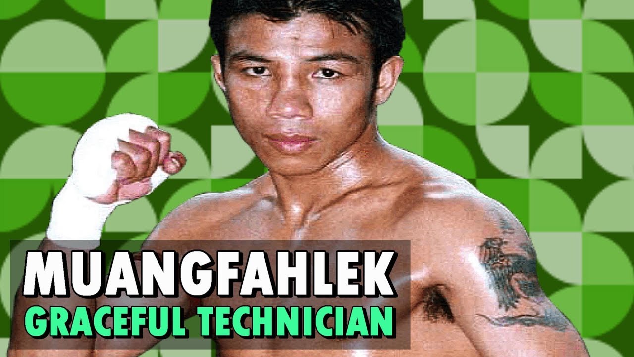 Muangfahlek Kiatvichian - Graceful Technician เมืองฟ้าเล็ก เกียรติวิเชียร (Highlight) | Muay Thai backdrop
