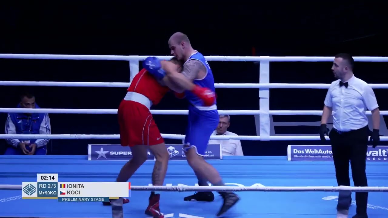 Filip Koči (CZE) vs. Florin Ioniță (ROU) European U23 Championships 2025 (90+kg)