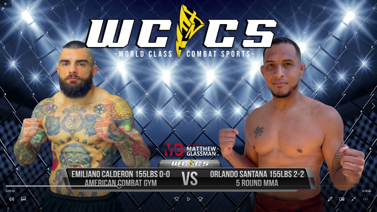 Emiliano Calderon vs Orlando Santana at XFN 40