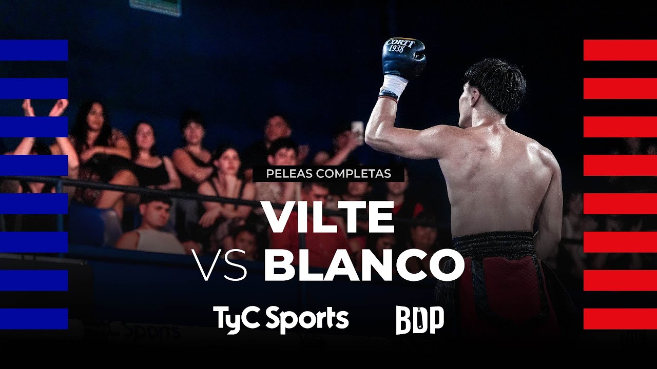 Silio Vilte vs. Nicolás Blanco - Boxeo de Primera - TyC Sports