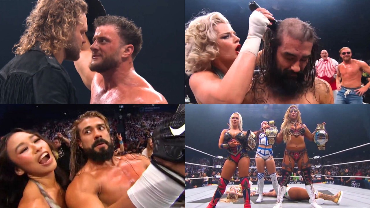 AEW Grandslam 2026 Results- MJF Retains, Yuta Hair's Shaved, Hangman Qualifies For Revolution 🔥