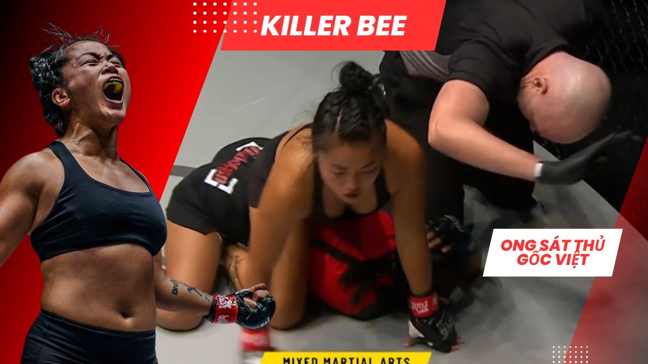 “Ong sát thủ” Bi Nguyễn tung đòn “giã gạo” đo ván đả nữ Indonesia | ONE Championship