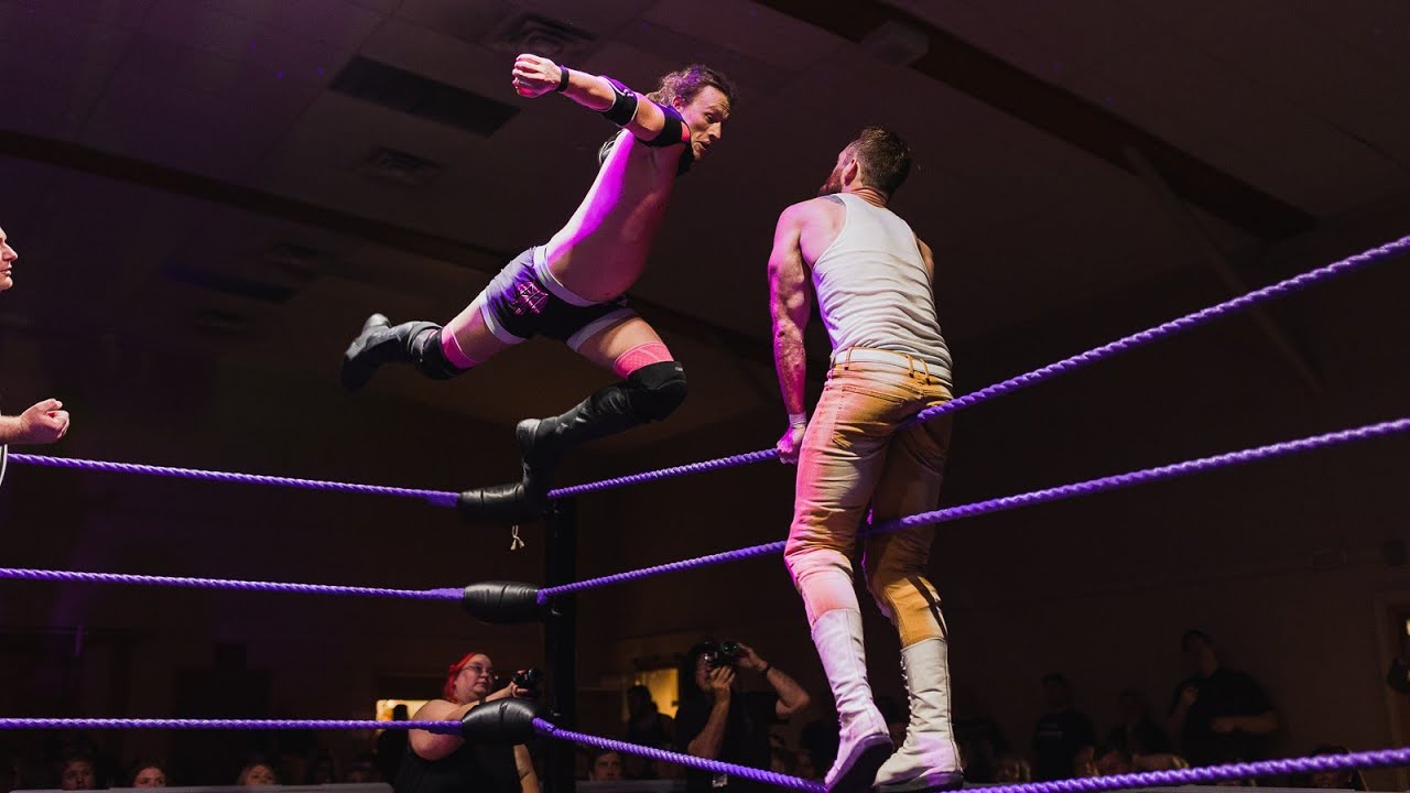 RPW Spring Break Part 4: "Public Enemy #1" Eric Dillinger vs "The Wild Child" Connor Hopkins background
