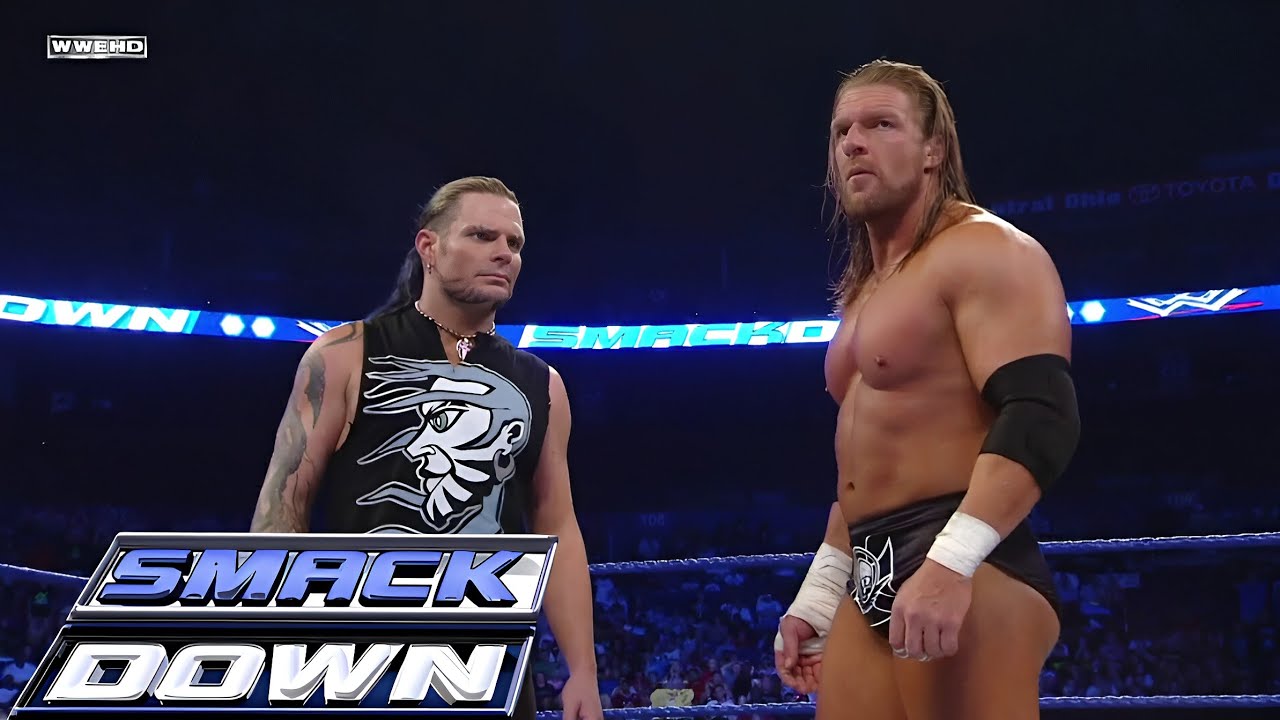 Jeff Hardy Saves Triple H SMACKDOWN! Sep 26,2008