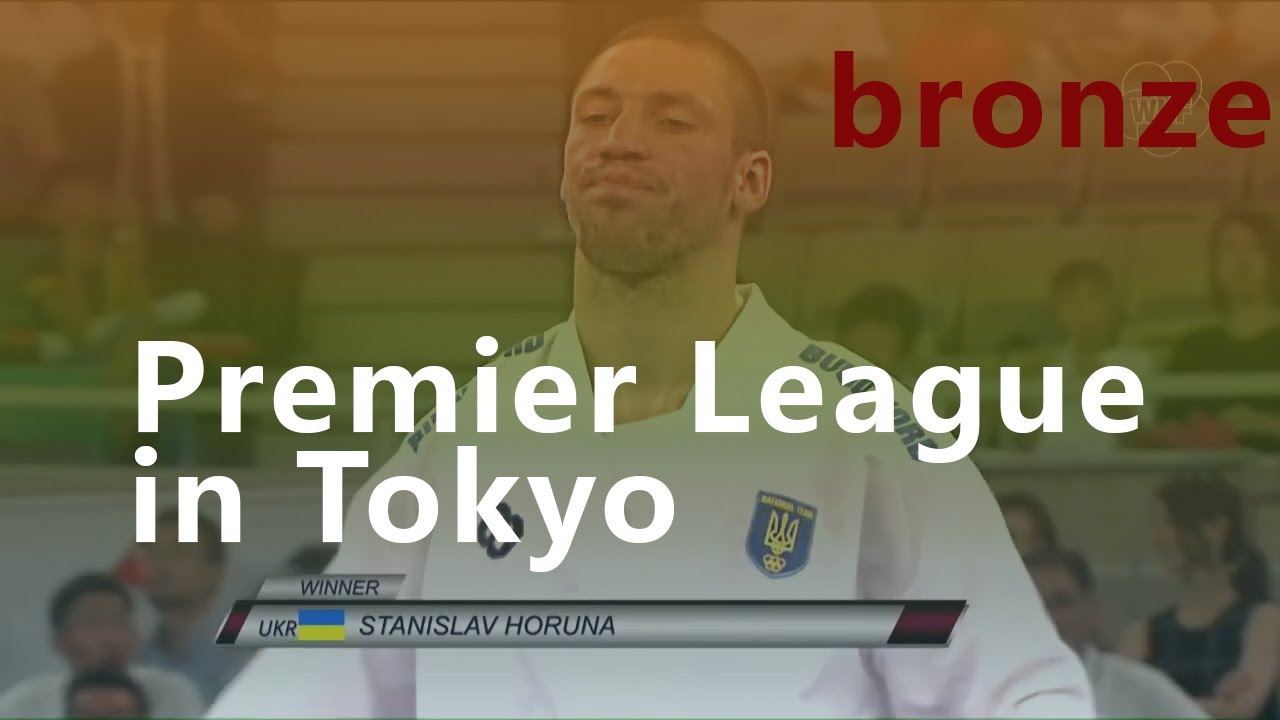 Stanislav Horuna won bronze at the Karate1 Premier League in Tokyo