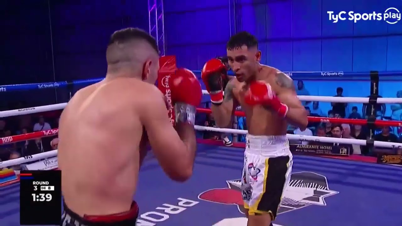 Alexis Camejo vs. Joaquín Díaz - Boxeo de Primera - TyC Sports background