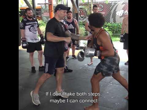 Boxing Technique: The 1-2 Combination background