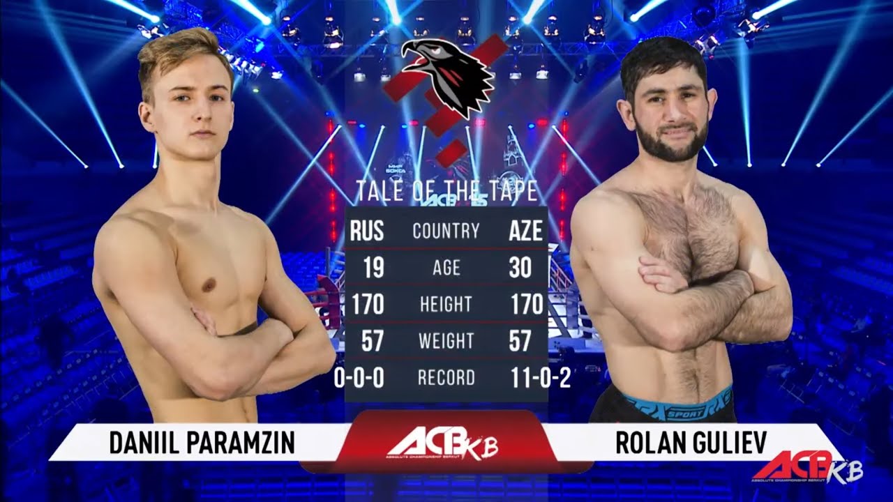 Даниил Парамзин vs. Ролан Гулиев | Daniil Paramzin vs. Rolan Guliev | ACB KB 15