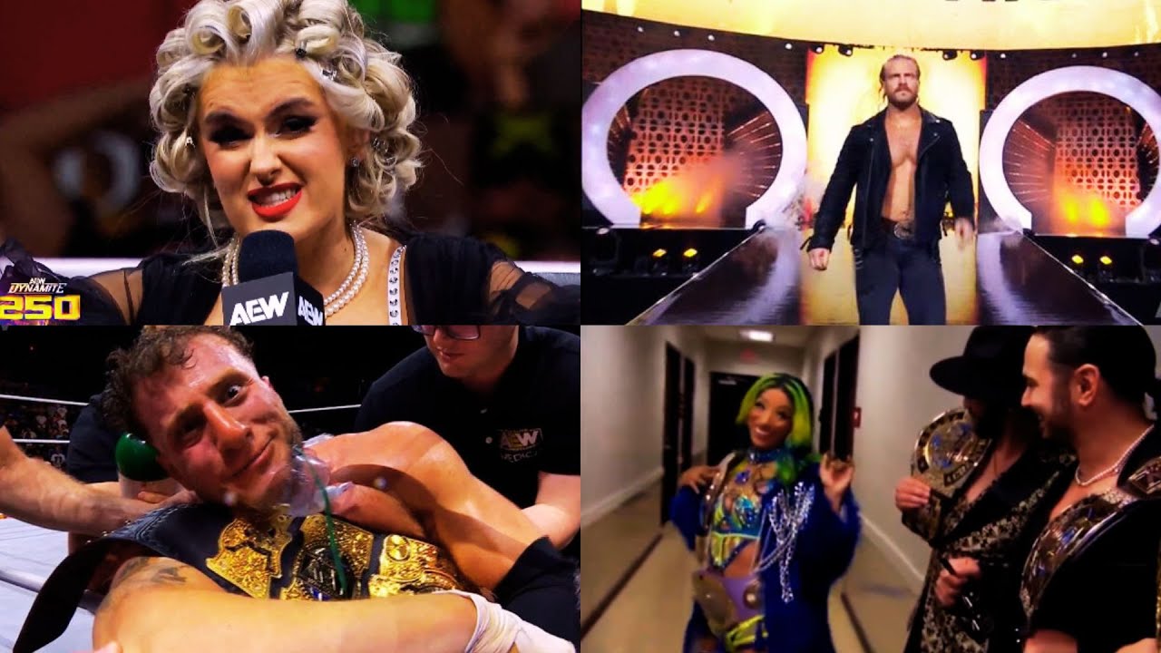 AEW Dynamite 07/17/24 Results- Mariah Speak, Hangman Joins Elite, MJF Shocks, Okada Crush on Mone ❤️ background