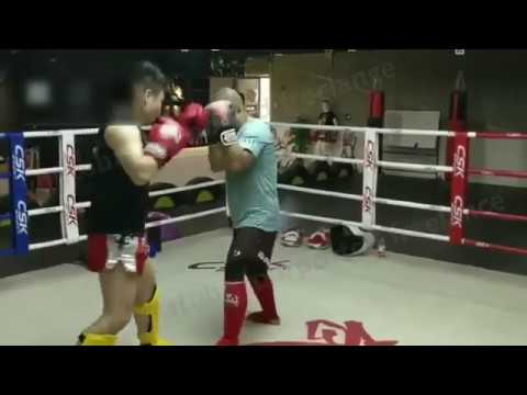 Tai Chi Master That Xu Xiaodong KOed Now Trains In Kickboxing background