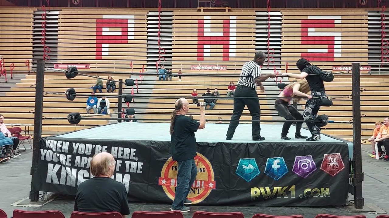 Kenzie Black vs Limo Joven (Intergender Match) - PWK (Preshow) 4/16/22 background