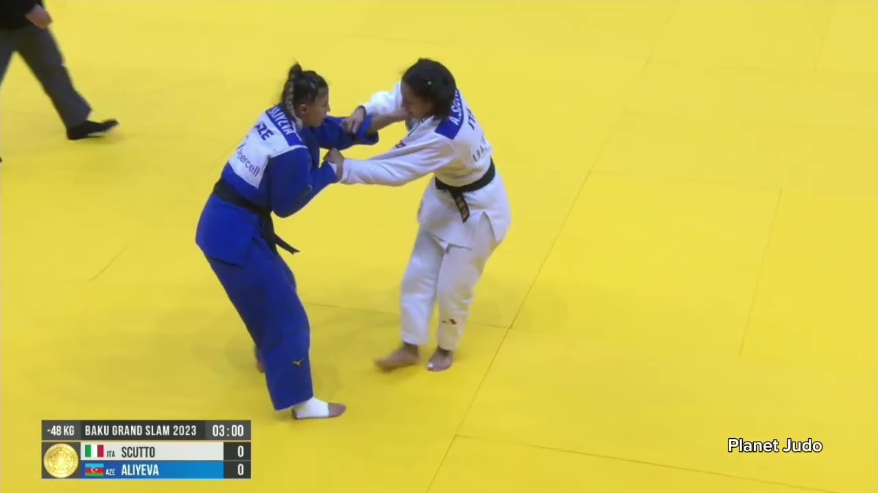 Assunta SCUTTO 🇮🇹 🆚️ Leyla ALIYEVA 🇦🇿 | финал /-48кг | Большой Шлем Баку 2023