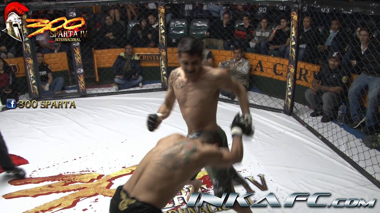300 SPARTA IV PELEA: (CHI) CLAUDIO QUINTANA "THE SPIDER" VS ZAID ROJAS "DRAGÓN" (PER)
