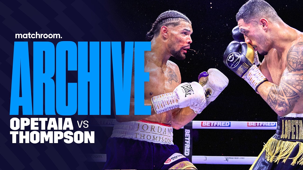 Relive Jai Opetaia's Destructive Display Over Jordan Thompson | Opetaia Vs Thompson Full Fight background