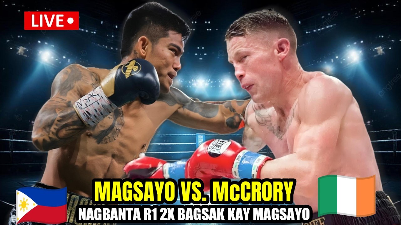 MAGSAYO VS MCCRORY LATEST 2026 | KNOCKOUT ARTIST 2X BAGSAK KAY MAGSAYO SA R1!