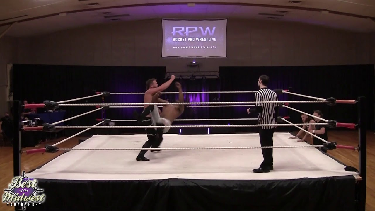 Best of the Midwest Tournament 2nd Round Match: Aaron Stone vs "Old Evil" Christian Rose backdrop