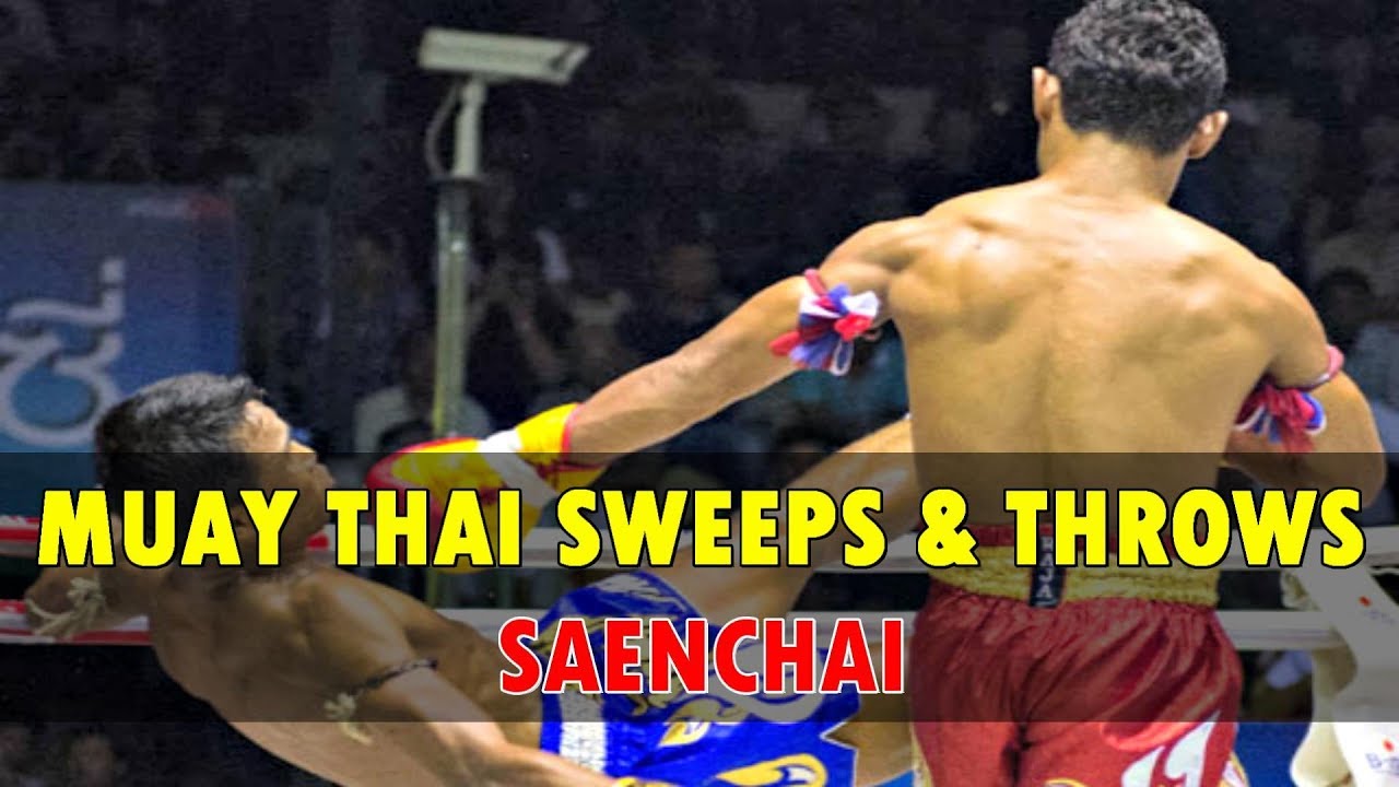 Saenchai's Sweeps and Throws (แสนชัย) | Muay Thai background