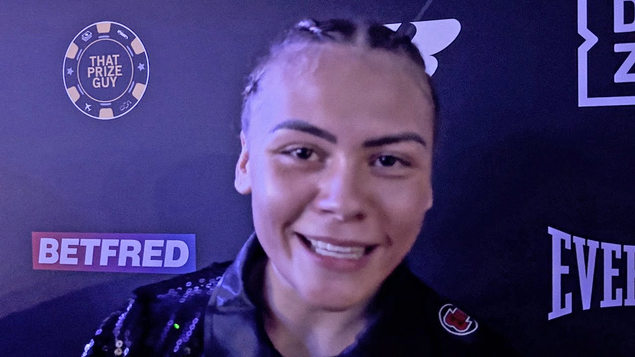 'That meant THE WORLD TO ME!' - Eddie Hearn TOP PROSPECT Tiah Ayton on TKO WIN background