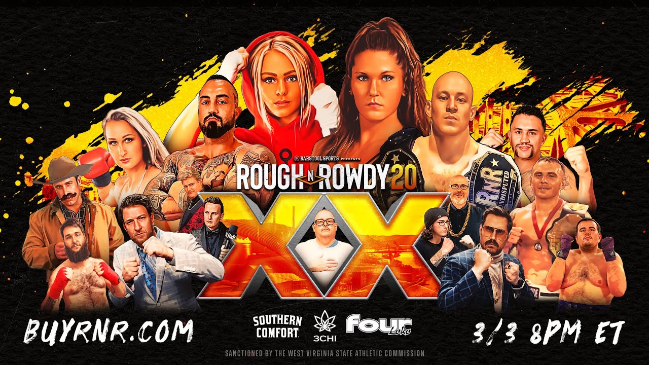 TONIGHT - ROUGH N' ROWDY 20 backdrop