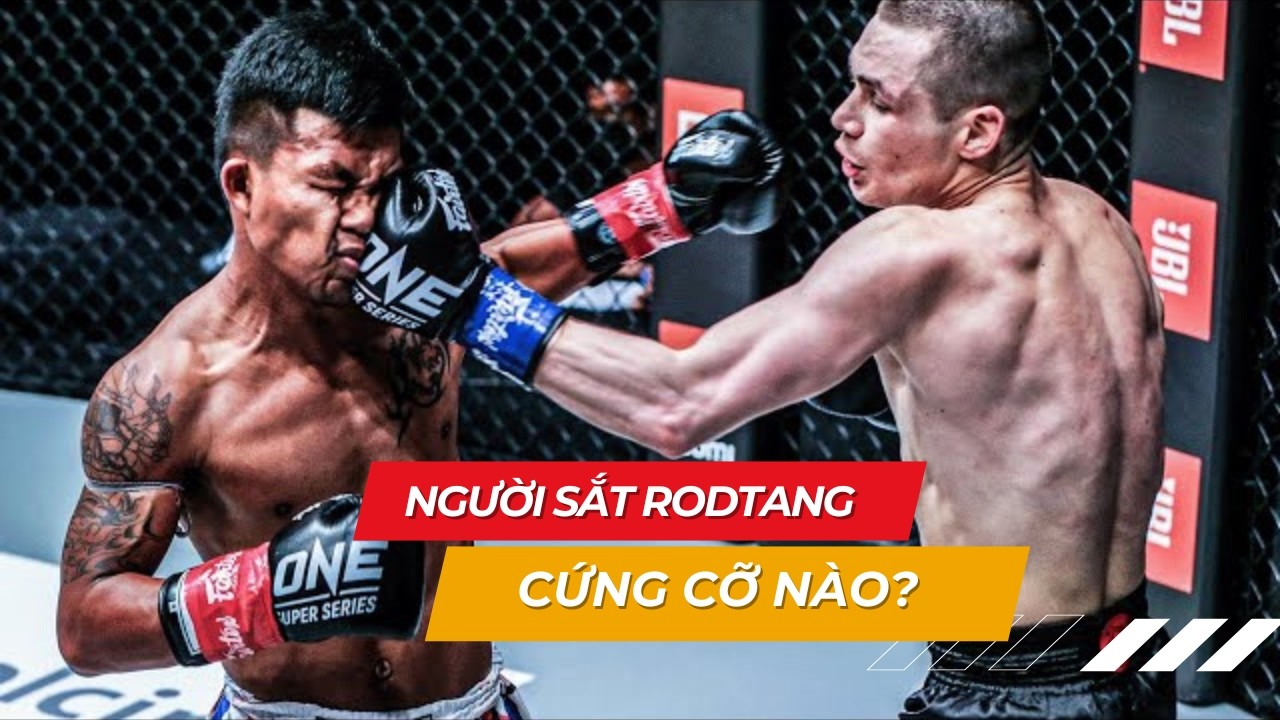 Người sắt Rodtang dùng mặt… đo độ nặng cú đấm của võ sĩ Nga | ONE Championship