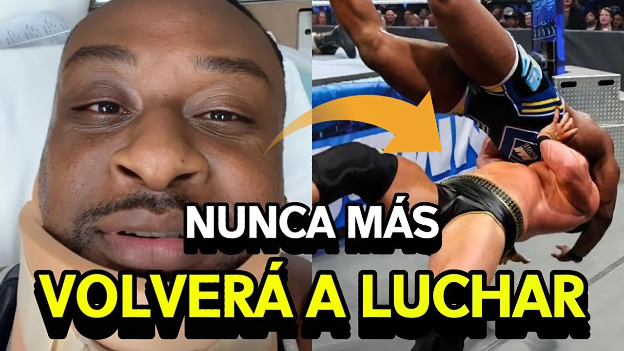 Este luchador se QUEBRÓ el CUELLO y NUNCA MÁS VOLVERÁ a luchar backdrop