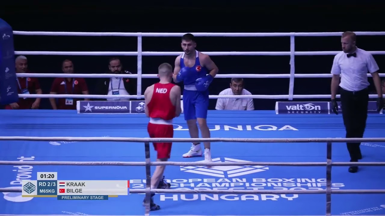 Bilge Kagan Kanli (TUR) vs. Thijmen Kraak (NED) European U23 Championships 2025 (50kg)