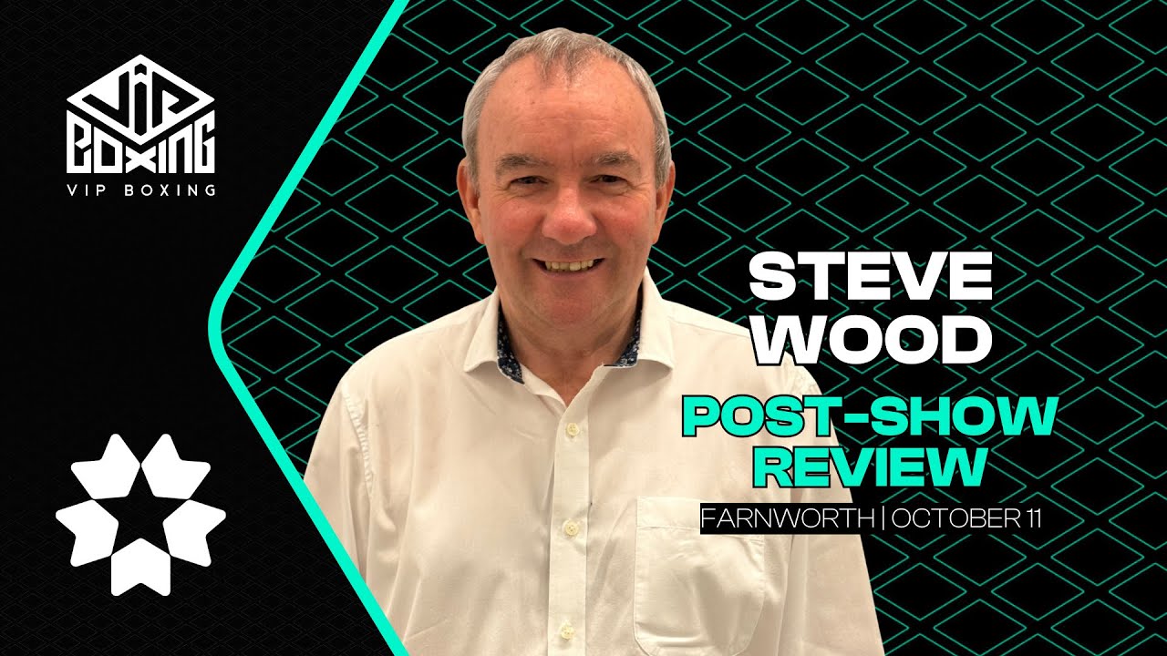 STEVE WOOD REVIEWS VIP’S FARNWORTH SHOW | October 11 background