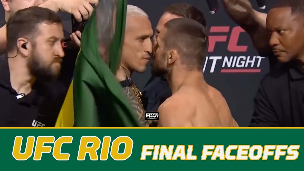 UFC Rio: Oliveira vs. Gamrot Final Faceoffs | MMA Fighting