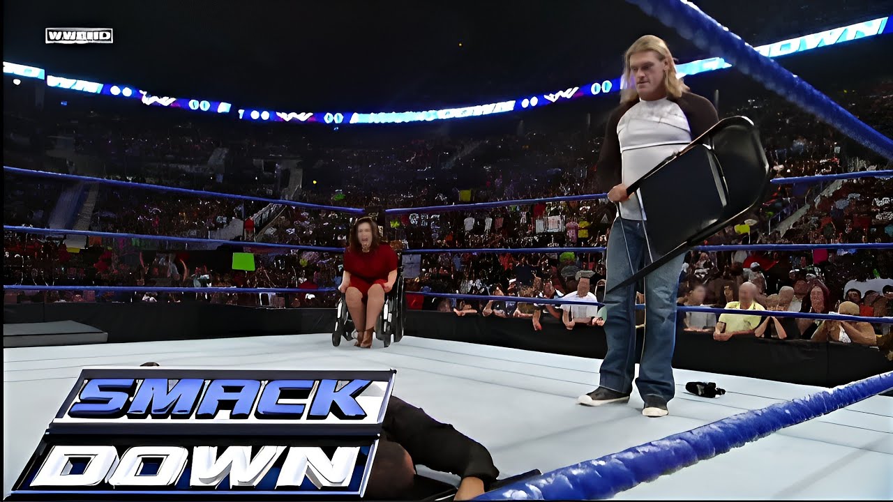 Edge Attacks Chavo Guerrero (Shocking) SMACKDOWN! Aug 08,2008
