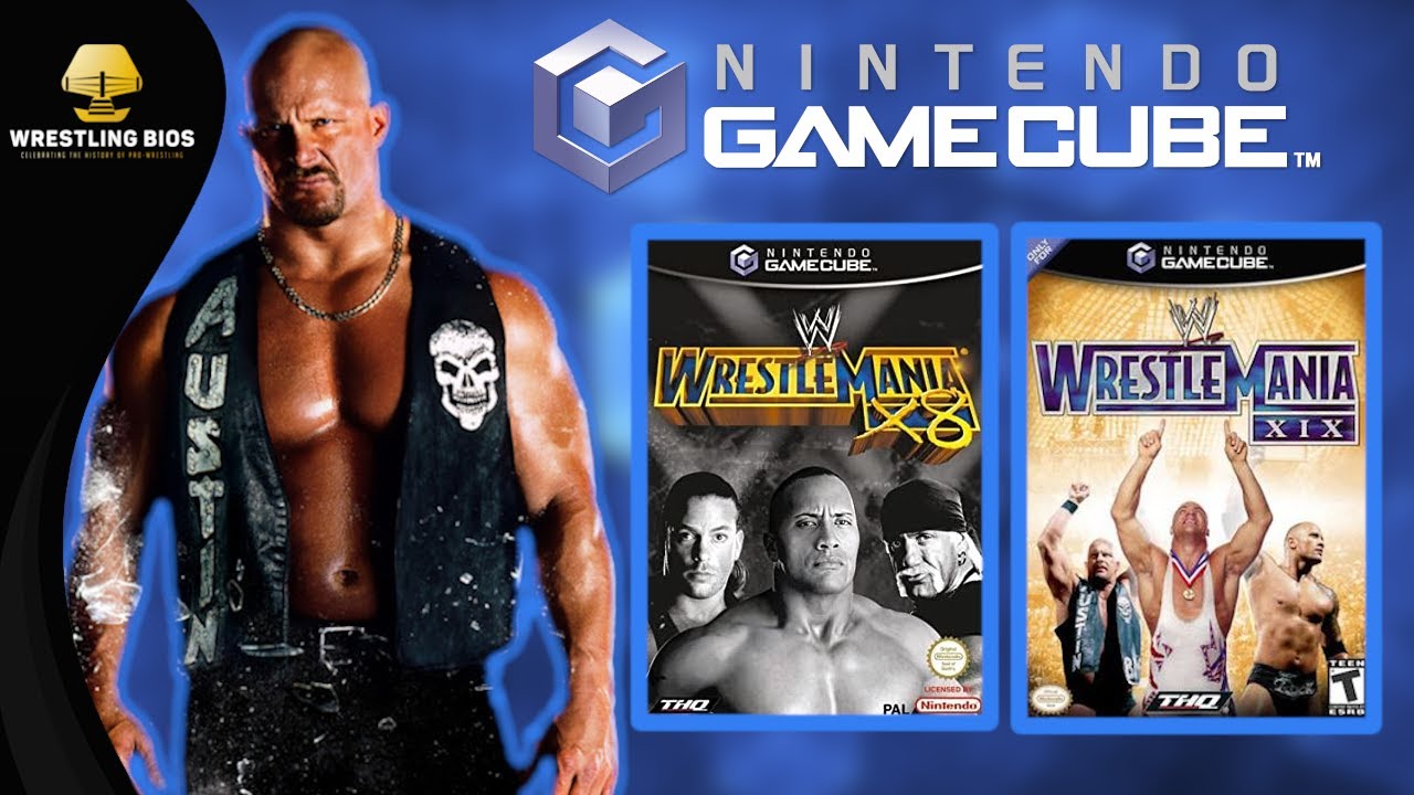 The WrestleMania Games on Nintendo Gamecube background