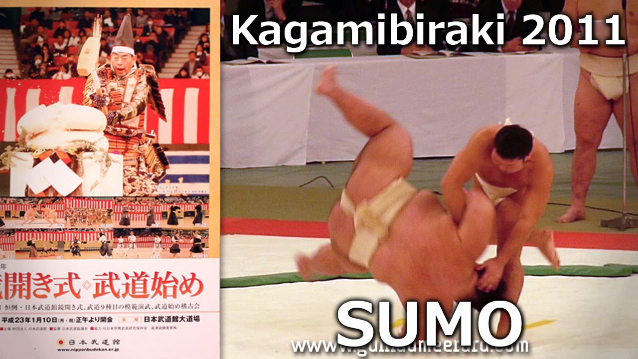 Sumo - Nippon Budokan Kagamibiraki 2011