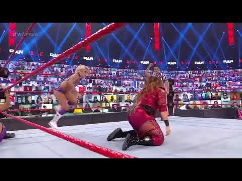 Shayna Baszler & Nia Jax vs. Dana Brooke & Mandy Rose: Raw, Mar. 22, 2021