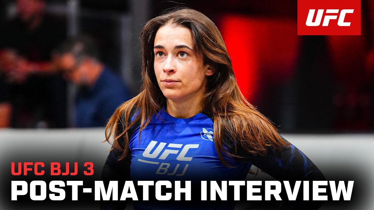 Ana Mayordomo Post-Match Interview | UFC BJJ 3 background