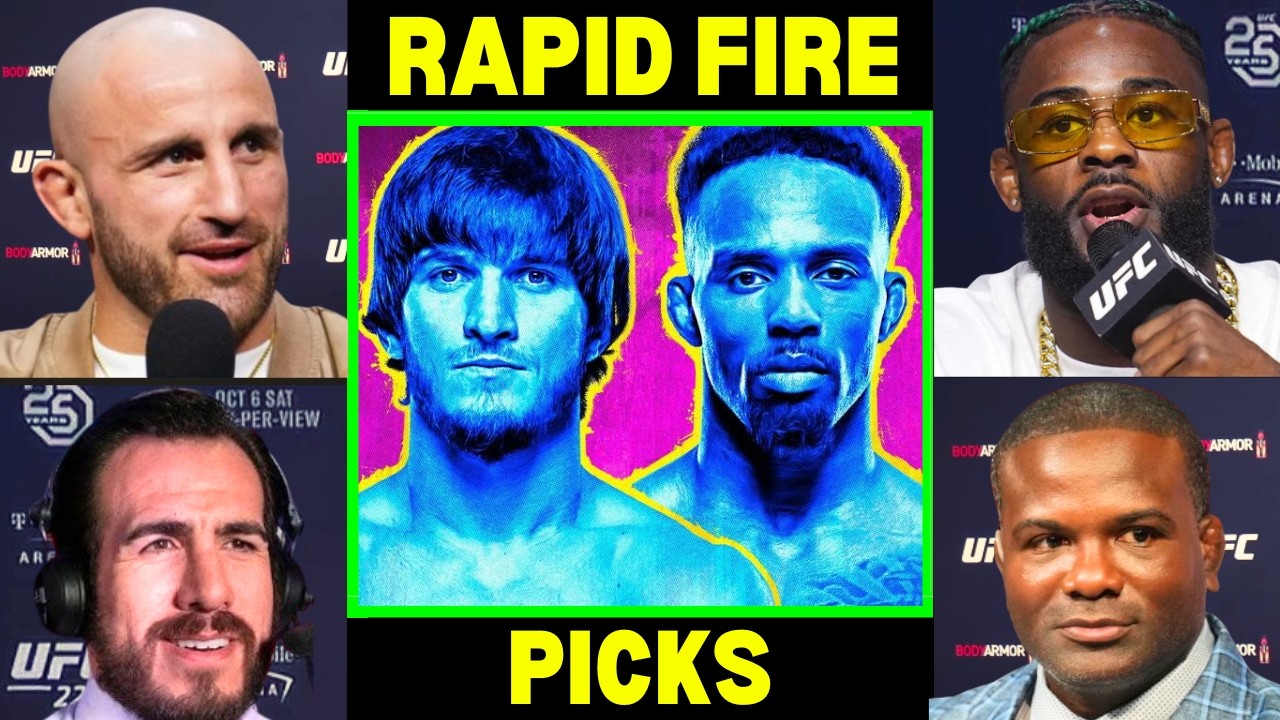 UFC Fighters PREDICT Movsar Evloev vs Lerone Murphy | UFC London