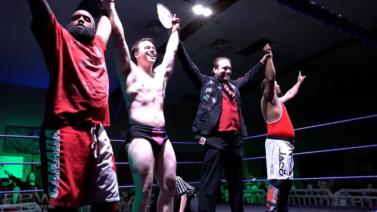 RPW Christmas Chaos Part 6: Aaron Stone's Gauntlet Match background