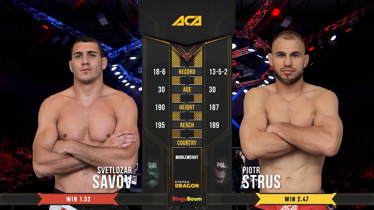 Светлозар Савов vs. Петр Штрус | Svetlozar Savov vs. Piotr Strus | ACA 96