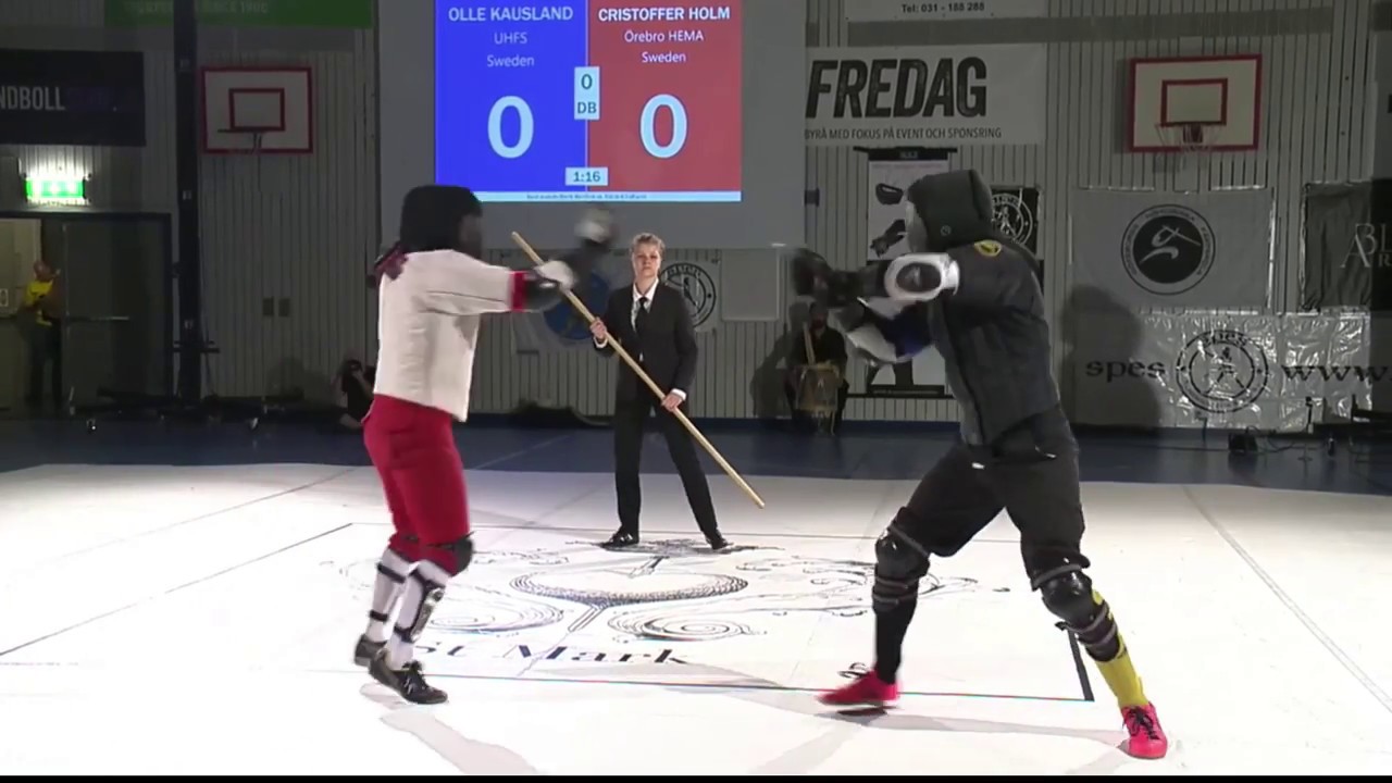 Coolest Fencing Match - Continuous HEMA Longsword Fencing (Swordfish) background