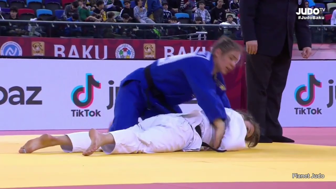 Catherine BEAUCHEMIN-PINARD 🇨🇦 🆚️ Szofi OZBAS 🇭🇺 | полуфинал/-63кг | Большой Шлем Баку 2024