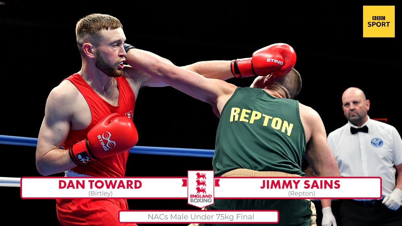 NACs Male 2022 Under 75kg Final: Dan Toward vs Jimmy Sains background
